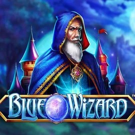 Blue Wizard slot logo by Quickspin at Vauhdikas CasinoBlue Wizard