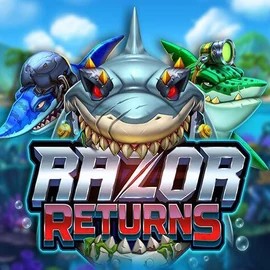 Logo of Razor Returns from Push Gaming at Vauhdikas Casino